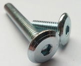 Bútorösszehúzó csavar, laposfejű, horganyzott M 6x50 termék fő termékképe