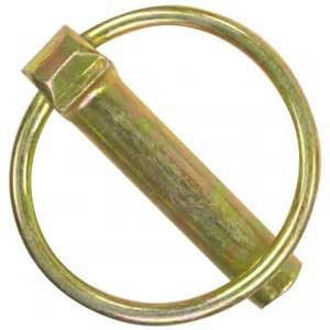 DIN 11023 Tengelyrögzítő csap, Acél, Horganyzott, 11x42 termék fő termékképe