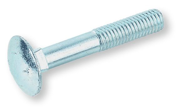 DIN 603 Kapupántcsavar, 4.6, Horganyzott, M 6x120 termék fő termékképe