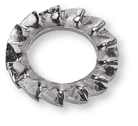 DIN 6798A Külső fogazású alátét, Acél, Horganyzott, M 18 termék fő termékképe