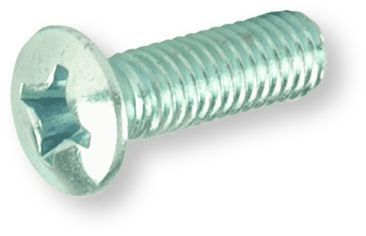 DIN 966 Lencsefejű kereszthornyos csavar, 4.8, Horganyzott, M 6x25 termék fő termékképe