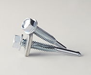 Nagy fúrókapacitású lemezcsavar, horganyzott 5,5x38/16 (EPDM alátéttel) termék fő termékképe